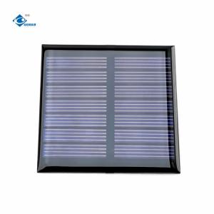 Best Mini Portable Solar Panels ZW-5757 Customized Solar Panel Charger 0.37W Waterproof Epoxy Solar Panel wholesale