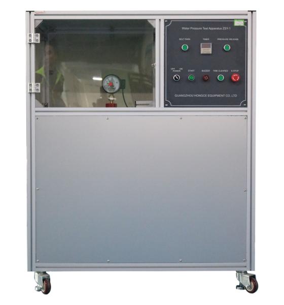 Cheap Electrical Water Pressure Testing Equipment / Apparatus With 450ml Container Bottle for sale