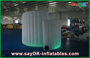 Best Photo Booth Backdrop Commerical Led Inflatable Photo Booth , Foldable Spiral Inflatable Photobooth wholesale