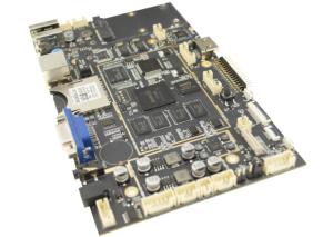 Best 10M/100M Ethernet ARM android linux Board , Digital Signage Kiosk PoE ARM Server Board wholesale