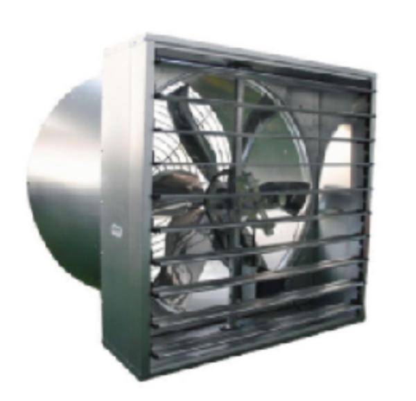 Cheap Galvanized Frame 550W Air Circulation Fan For Livestock for sale