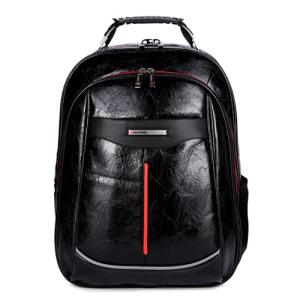 China Comfortable Outside Leather Backpack Bag , Durable Leather Laptop Backpack on sale