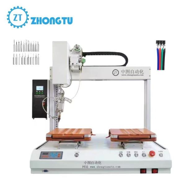 Cheap Factory Intelligent Automatic Soldering Machine With Real-Time Temperature Monitoring for sale