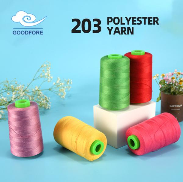 Cheap 203 Sewing Machine Thread Edging Thread Garment Polyester Lockstitch for sale