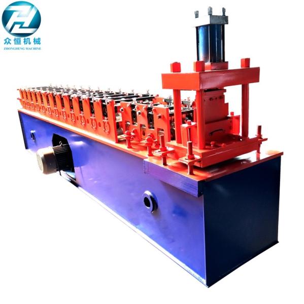 Cheap Low Noise Small Rolling Shutter Forming Machine For Shutter Slat With PLC for sale