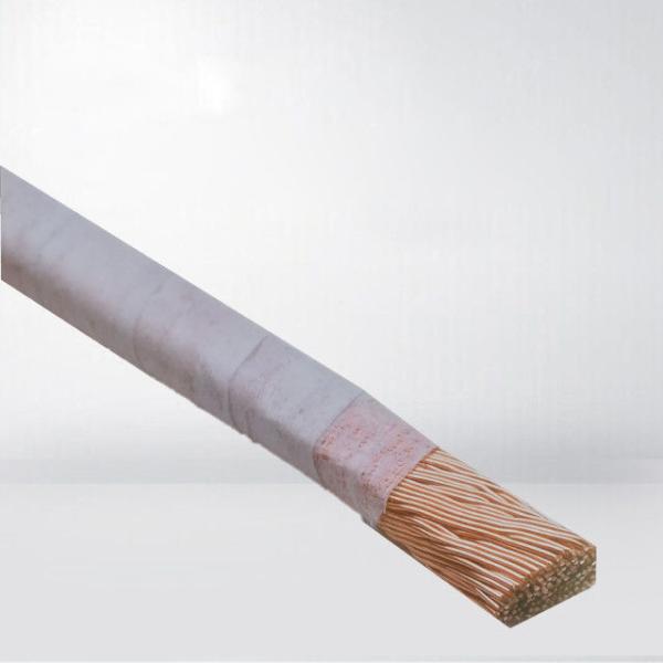 Cheap 0.2 - 0.8mm Rectangular Square Enameled Wire Profiled Twisted Copper Wire For Transformer for sale