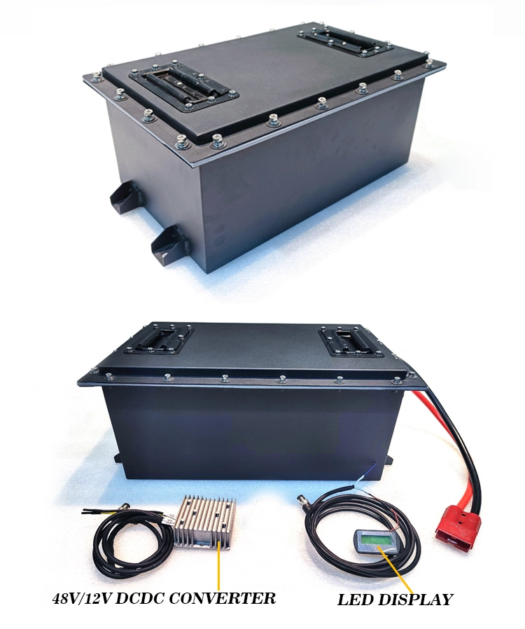 Cts OEM 48V 80ah 160ah Lithium Ion Battery for Golf Cart, LiFePO4 48V 36V Power Battery Customized