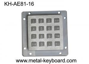 Best Liquidproof Vandal Proof Keypad Rear Panel Mounting , Customizable Keypad Outdoor / Indoor wholesale