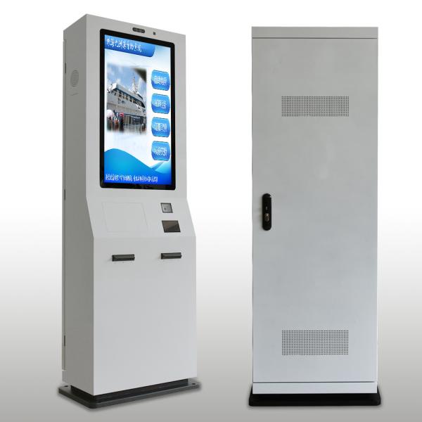 Cheap Outdoor Smart Parking Lot Payment Machine Kiosk With Barcode Scanner And Camera for sale