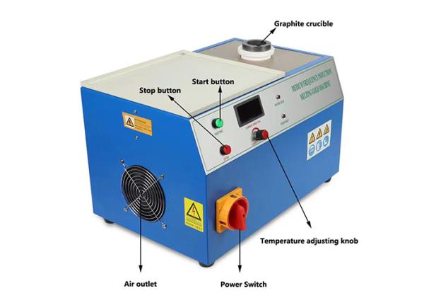 Cheap Small Induction Melting Furnace For 2 Kg Gold Silver for sale