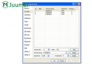 Best Juumei Electronic Wireless Queuing System Intelligent Queue Management System wholesale