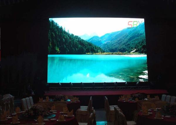 Cheap 1R1G1B P10 SMD 3 in 1 Indoor Fixed LED Display / Programmable full color LED display screen for sale