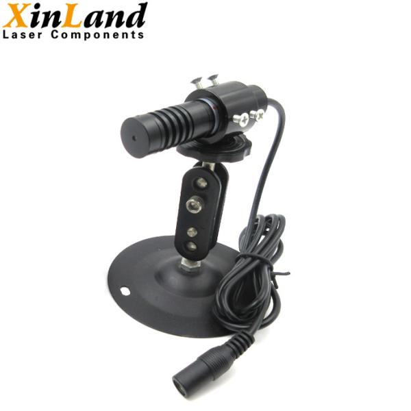 Cheap 100mw Adjustable Focus Red DOE Laser Module Nebula Pattern for sale