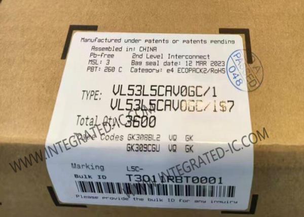 Cheap Sensor IC VL53L5CAV0GC/1 ToF Distance Sensor 3.3V Flight Sense Proximity Sensors for sale