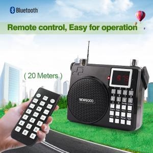 China Newgood Bluetooth Outdoor Wireless MIC Music Player Speaker Amplification With AUX,USB on sale