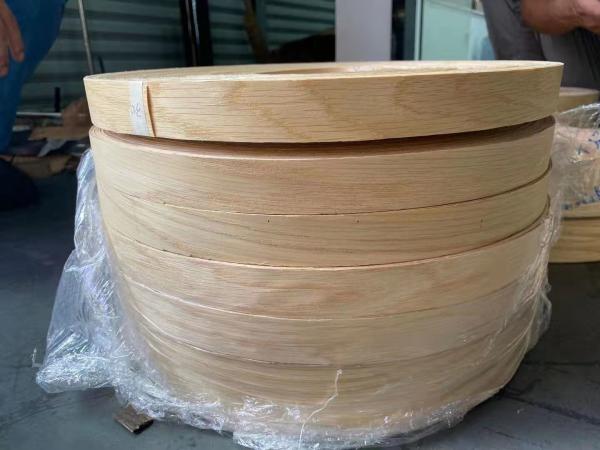 Cheap 200m/Roll Wood Veneer Edge Banding Fancy Plywood 8% Moisture for sale