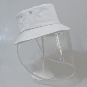 Best Common Bucket Hat With Cover Face With Detachable Tpu Transparent Anti Virus Hat wholesale