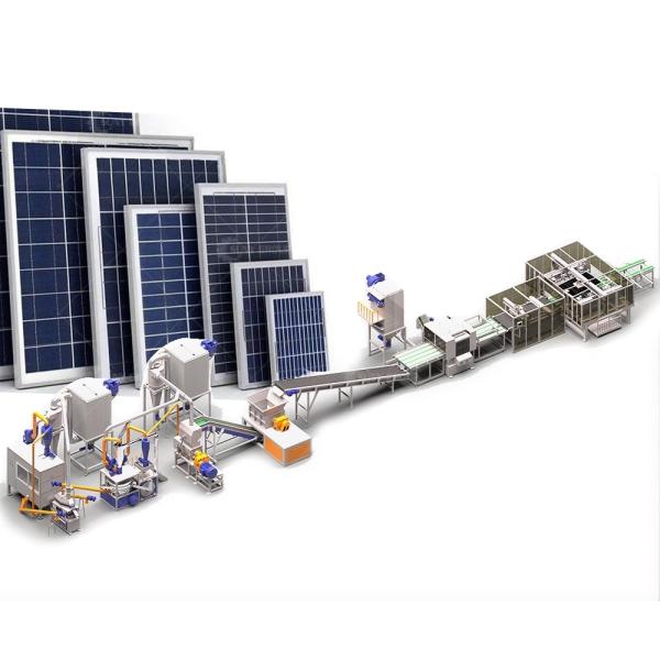 Cheap 220V/380V Voltage PV Panels Recycling Line A Sustainable Solution for Waste Management for sale