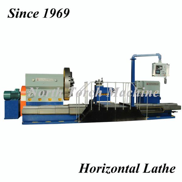 Cheap CNC Roll Turning Lathe Machine , Computer Controlled High Precision Cnc Lathe for sale