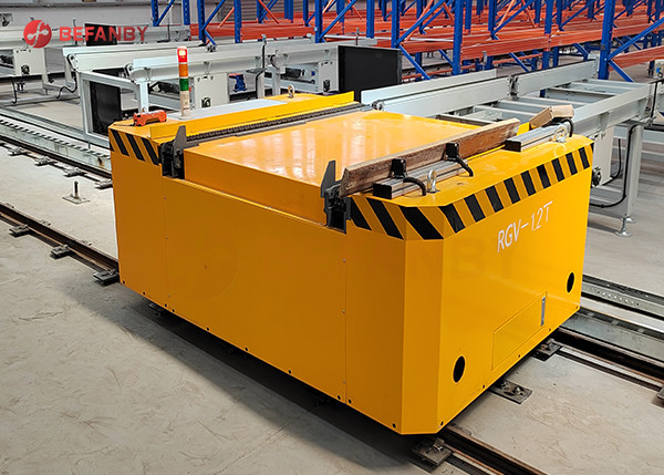 Automatic Roller Line Rail Cart Rail Guided Cart Factory