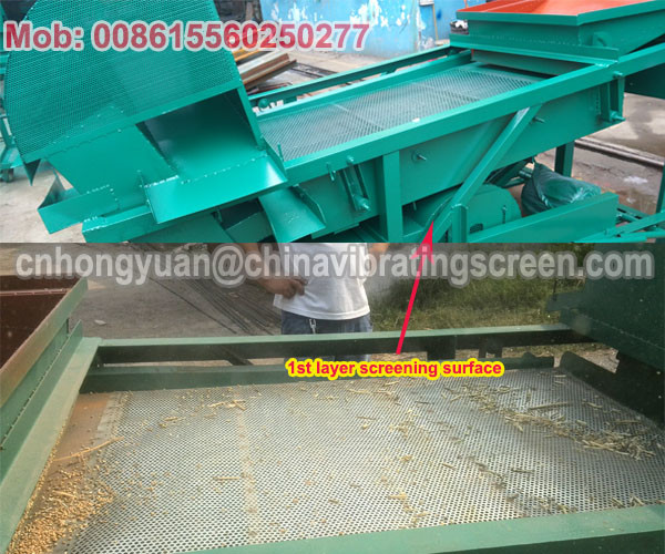 grain screening blow grain free of chaff sort out the wheat from the chaff