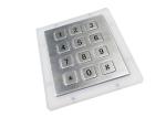 3*4 Flat Keys Computer Numeric Keypad Panel Mounted Optional Keys Layout