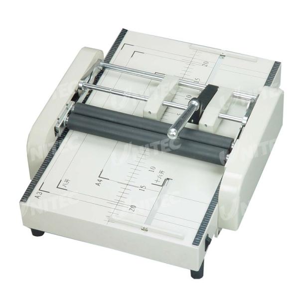 Cheap HD-ZY1 70Gsm Paper Booklet Maker , Manual Free Pamphlet Maker for sale