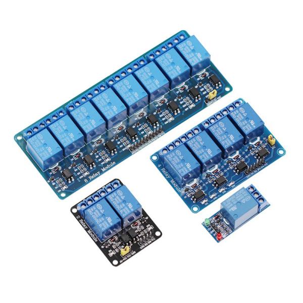 Cheap 5V Relay Module Power Supply For Arduino 1 2 4 6 8 Channel for sale