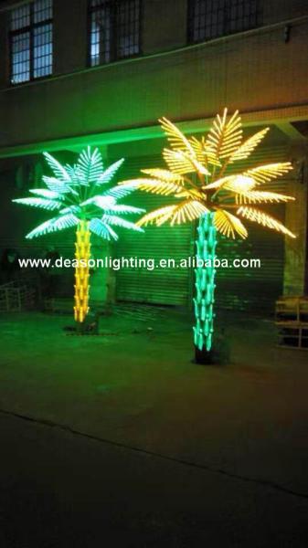 Cheap lighted palm tree decoration for sale