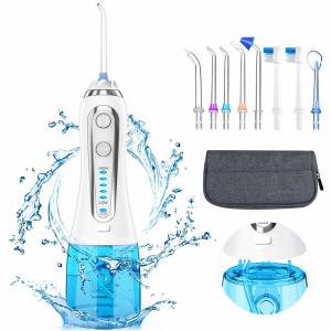 China Teeth Cleaning IPX7 Ultrasonic Water Flosser Dental Water Pick on sale
