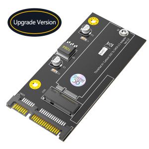 China 20+6 Pin SSD to SATA 2.5 Adapter Card Converter For Lenovo Thinkpad X1 Carbon SSD dimension is 70 x 21mm, on sale