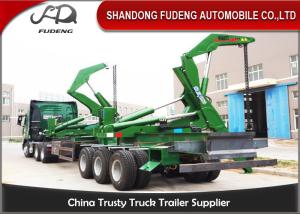 China Steel 3 Axles 14.1*2.5*4m Shipping Container Side Loader on sale