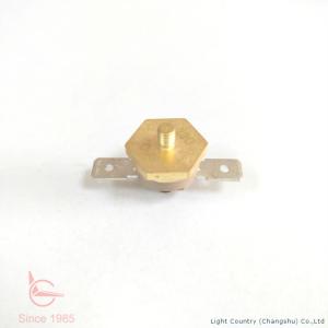 China T23 Manual Reset Temperature Switch With Hexagonal Copper Head on sale