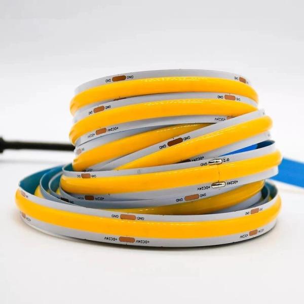 Cheap Multicolor Addressable COB LED Strip , width 8mm Digital LED Strip Light for sale