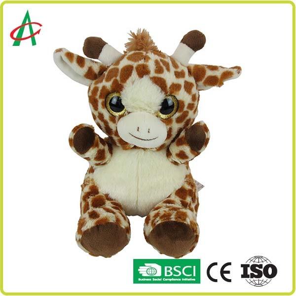 Cheap EN71 Giraffe Stuffed Toy , Soft Cuddly Plush Stuffed Animals For Babies for sale