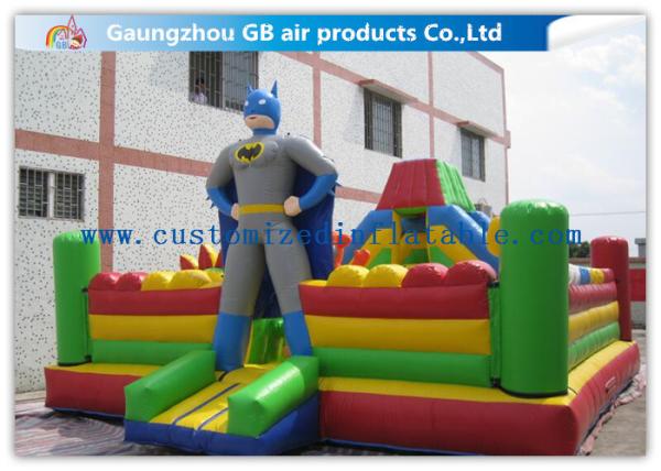 Cheap Superman Inflatable Jumping Bouncer Castle Sports Inflatable Bouncy Castle Combo for sale