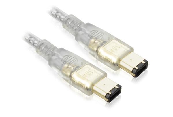 Cheap High speed Firewire IEEE 1394 6 pin to 6 pin Cable 1m Lead for sale