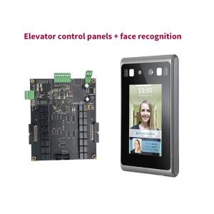 China Standalone Touch Screen Biometric Face Attendance Machine Elevator Control Panel on sale