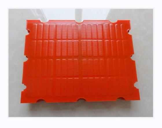 Cheap Red Dewatering Polyurethane Screen Mesh For Concentrate Dewatering for sale