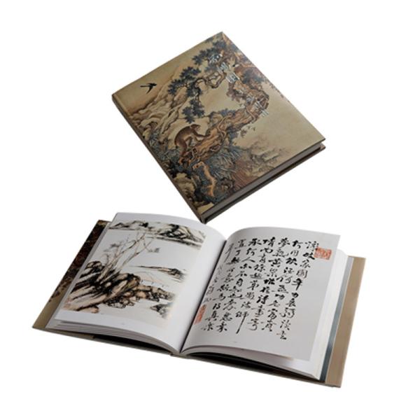 Cheap Offset Hardcover Book Printing Cotton Fabric Cover Material With Sleeve for sale
