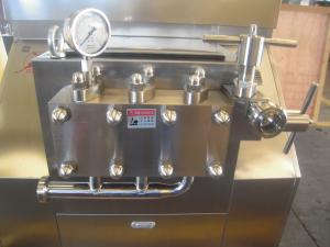 Best Pneumatic Beverage Milk Homogenizer Machine With 3 Piston wholesale