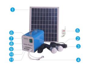 China 7Ah 12V Mini Portable Solar Power Systems BIPV Mounting on sale