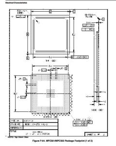 Integrated Circuit Chip RISC MCU Including Peripheral Pin Multiplexing  MPC563MZP MOTOROLA BGA