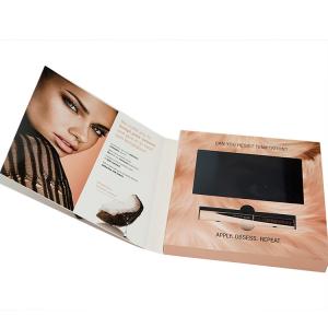 China VIF Chinese Supplier Picture Photo Frame Sample Free 7 Inch Lcd Video Brochure on sale