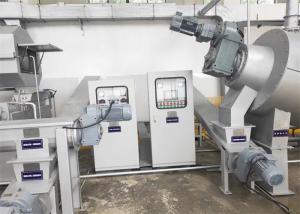 China Nickel Plated Grey Manure Separator Equipment Solid Liquid Separator Machine Screw Filter Press on sale