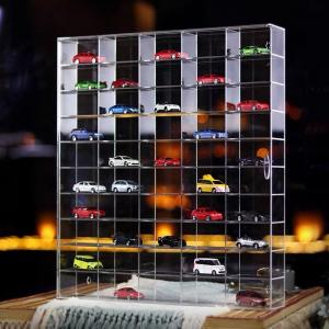 Best Model Car Acrylic Showcase Sheet 1/64 Diecast Model Car Case For Store Retail Shops Office wholesale