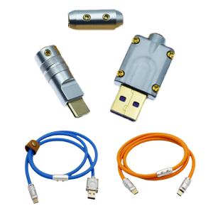 China DIY Kit USB 3.1 Type C Metal Connector Plug Shell Data Charge Cable For Cell Phones Mechanical Keyboard on sale