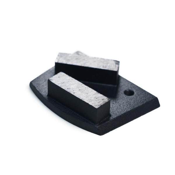 Cheap Trapezoid Type Diamond Segment Polishing Block for Double Diamond Grinding Tools for sale