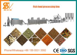 China Aqua Fish Processing Equipment , Fish Feed Processing Line 150-1000 Kg/h on sale