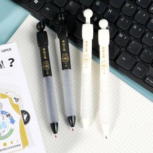 Best Creative Astrology Decompression Toy Tool ABCD Dice Gel Pen For Student wholesale